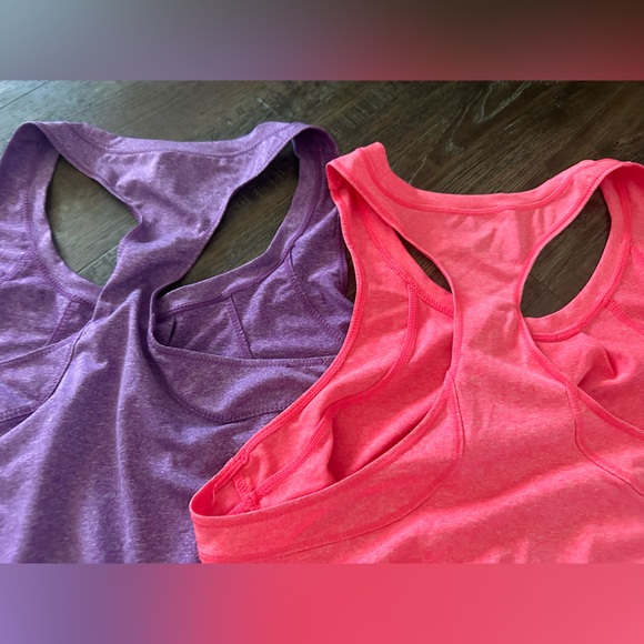 TWO! 32 degrees athletic tops pink and purple - Picture 4 of 11